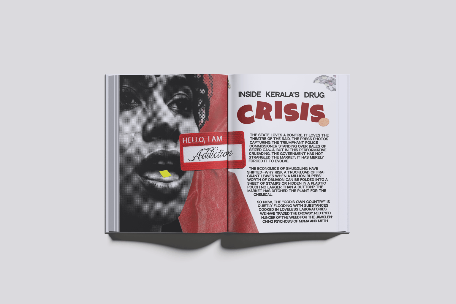 Pachakam — drug crisis spread, printed